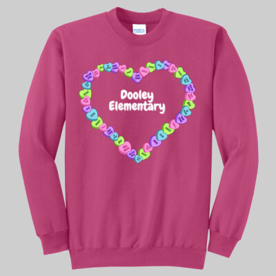 Adult Crewneck - Spring Holidays - Candy Hearts Thumbnail